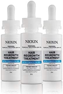 Nioxin System 4 Kit vs Rogaine Mens Hair Regrowth Treatment 7678